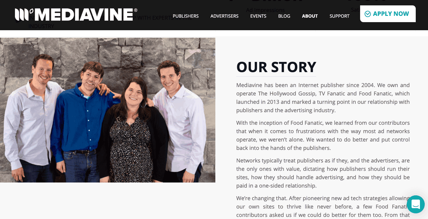 Mediavine Story