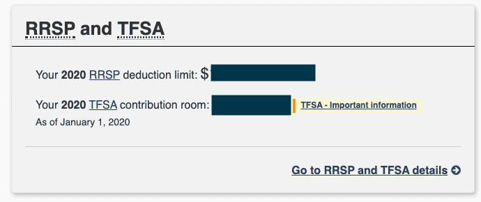 RRSP Contribution Limit