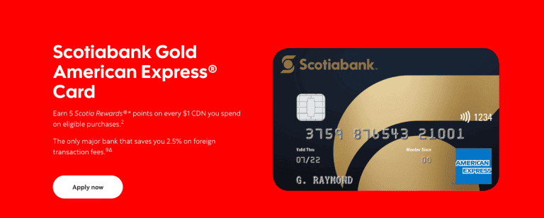 Scotiabank Gold Amex