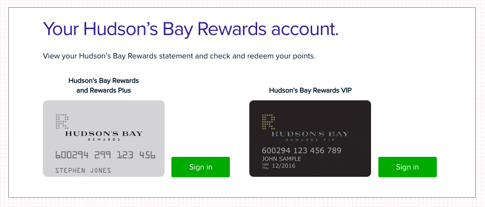 Hudson's Bay Credit Card Comparison