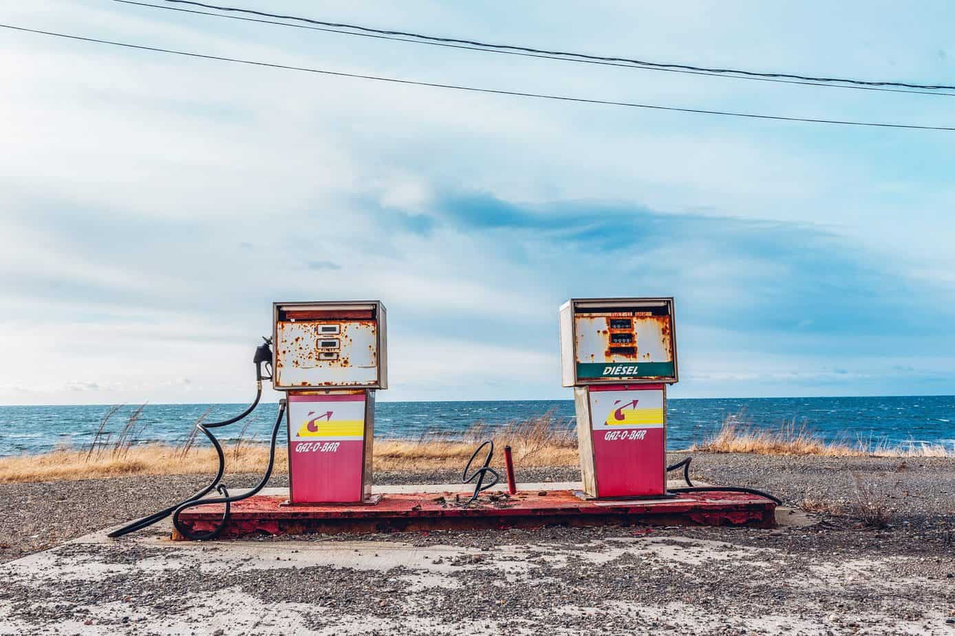 gas station